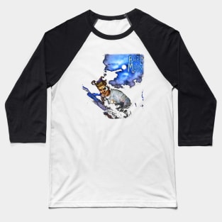 Barf At The Moon Baseball T-Shirt